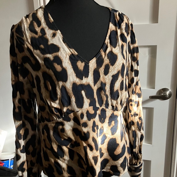 Leopard Print Blouse - Picture 1 of 1